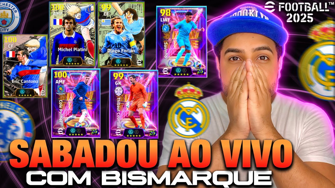 🔥⚽ SABADOU AO VIVO COM BISMARQUE | EFOOTBALL 2025- PS5 - YouTube