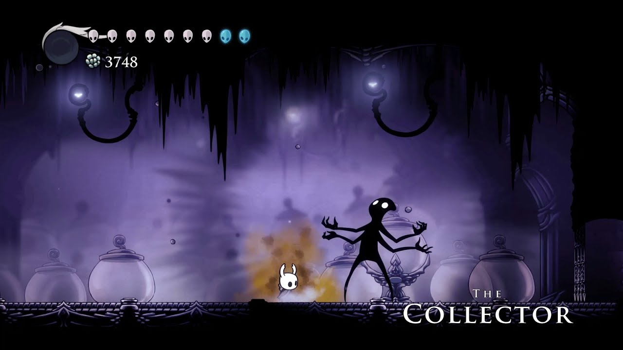 Collectius Boss Hollow Knight - The Collector Boss Fight - YouTube