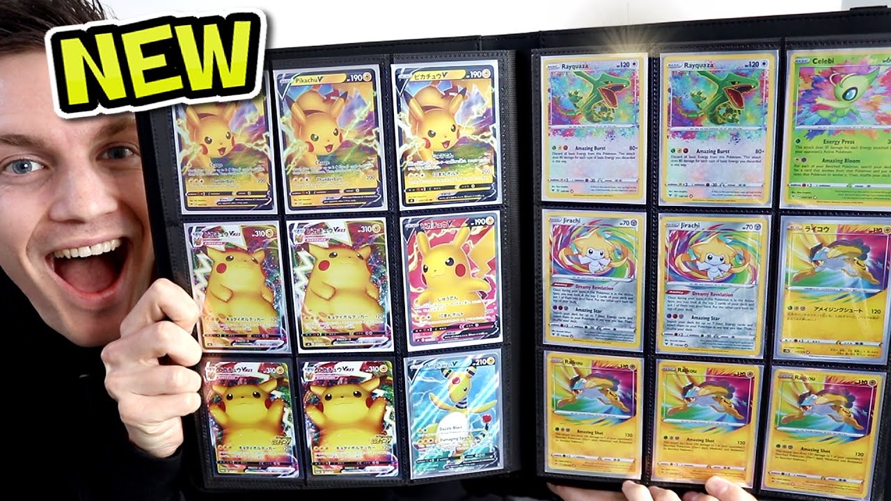 My Vivid Voltage Pokemon Card Binder Completed Set Youtube