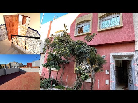 دار حرة للبيع كلشي حداك المغرب العربي ولاد وجيه القنيطرة وعندك الحق تزيد الطابق الثاني