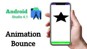 Tutorial Animation Bounce in Android Studio 4.1