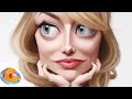 Emma Stone (Caricature Speed Painting) By Israel Oliveras Horta