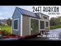 Elegant Tiny House on Wheels Built for Full Time Living