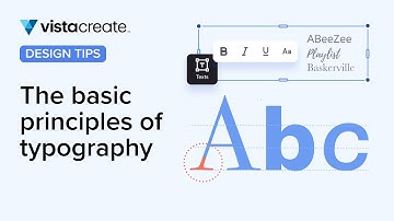 The basic principles of typography | VistaCreate Design Tips