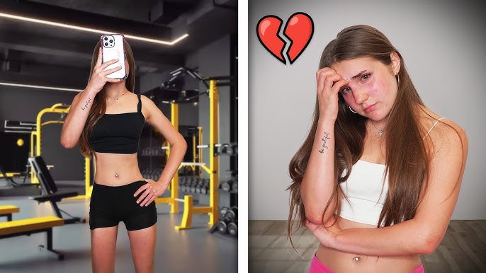 I'm a gym girl and love a minimal sports bra but I'm scared of having a  slip - my hack is a game changer