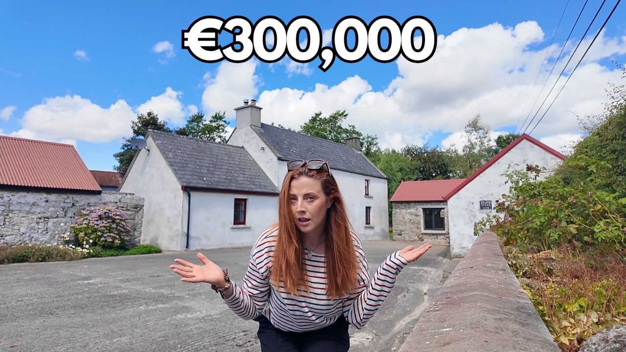 YOU WON'T BELIEVE THIS "CHEAP" IRISH FARMHOUSE! 😲