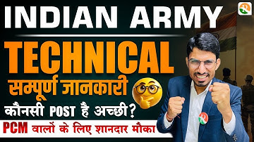 Army Techanical Complete Details | Army Techanical syllabus | Army Techanical Bharti 2025 | Army