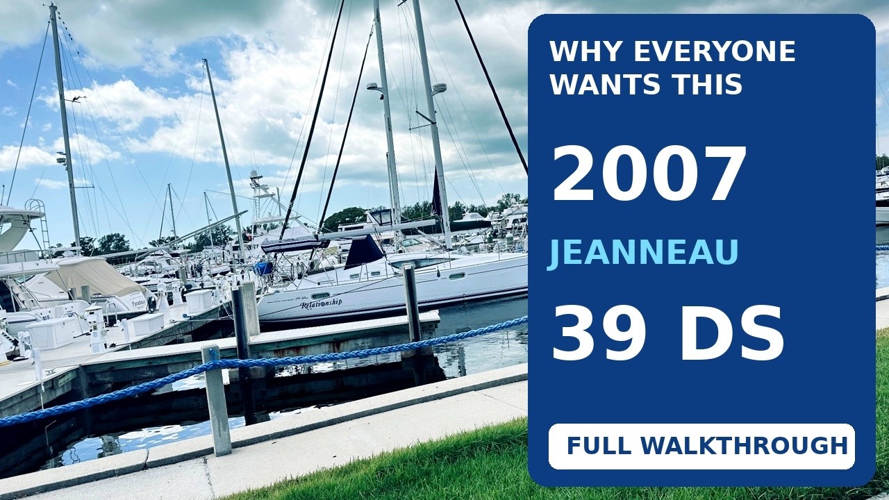 ⁣Why Everyone Wants This 2007 Jeanneau 39 DS