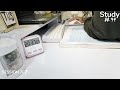 Live study with me /rainy sound+piano music / pomodoro 60/10/^^bloomsky