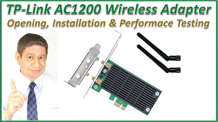 TP-Link AC1200 Wireless Network Adapter – Package Opening, Installation, Setup and Testing