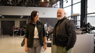 Le Chef Philippe Etchebest découvre la nouvelle concession BMW Motorrad Préférence 33 à Mérignac