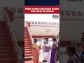 President Droupadi Murmu Receives Warm Welcome in Odisha's Jharsuguda #shorts