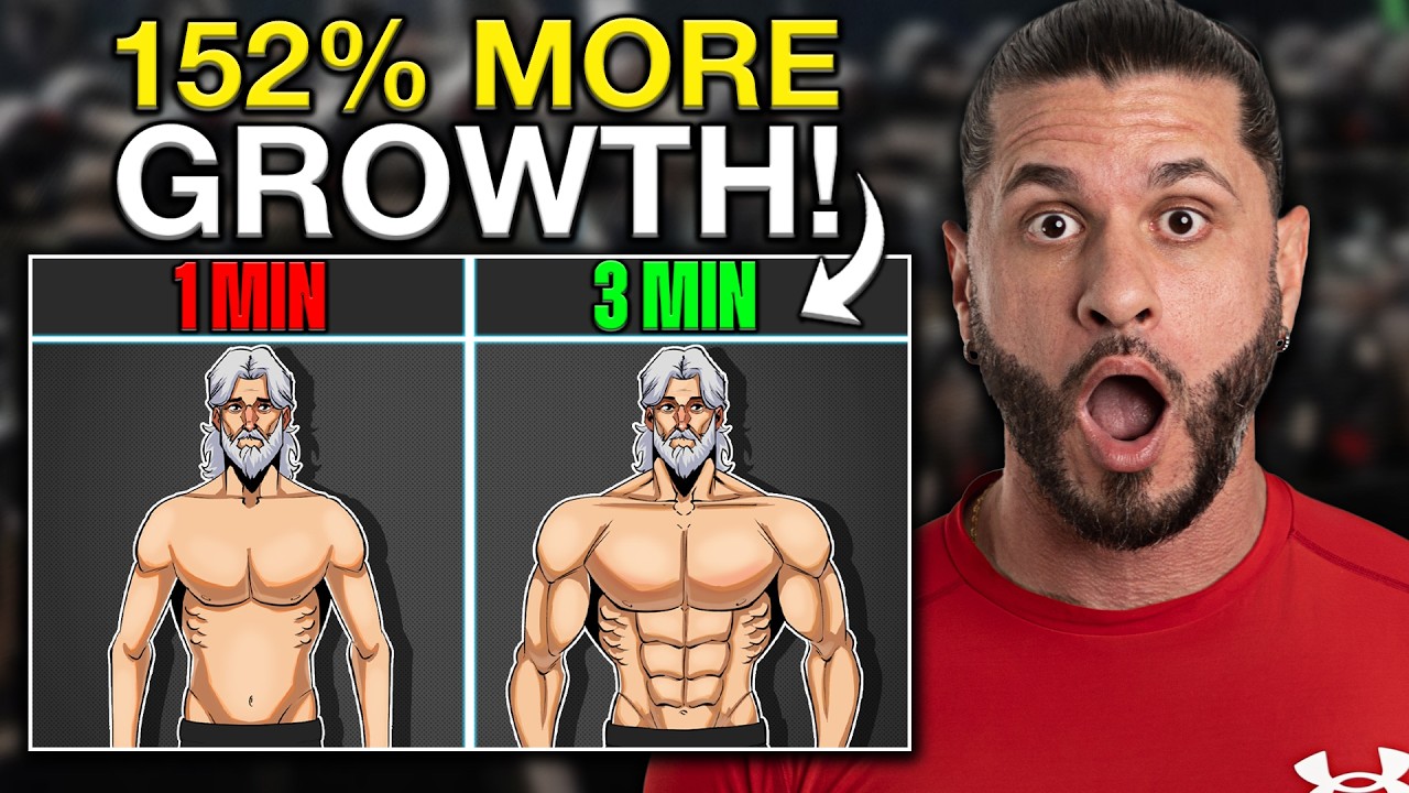 How to Build Muscle Almost 2x Faster (men over 40) - YouTube