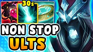 I stacked MAX ABILITY HASTE on Karthus and could ult nonstop! (100k+ DAMAGE)