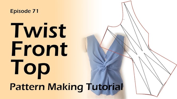 How to Professionally Make a Fitted Twist Knot Top