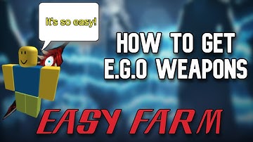 How To Farm E.G.O. Weapons EASY In Archived (NO COMBAT)