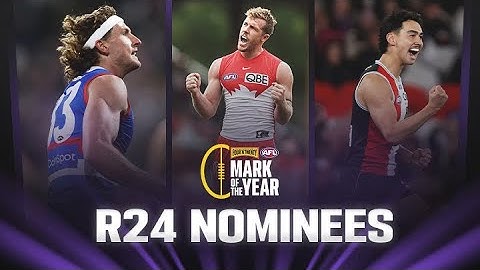 Mark of the Year nominees: Round 24