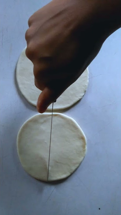 How to make design using flour,aata design new idea | Creative art using flour aata |