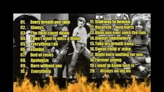 SLOW ROCK BARAT ERA 70 & 80 ballad TERBAIK UNTUK DINIKMATI