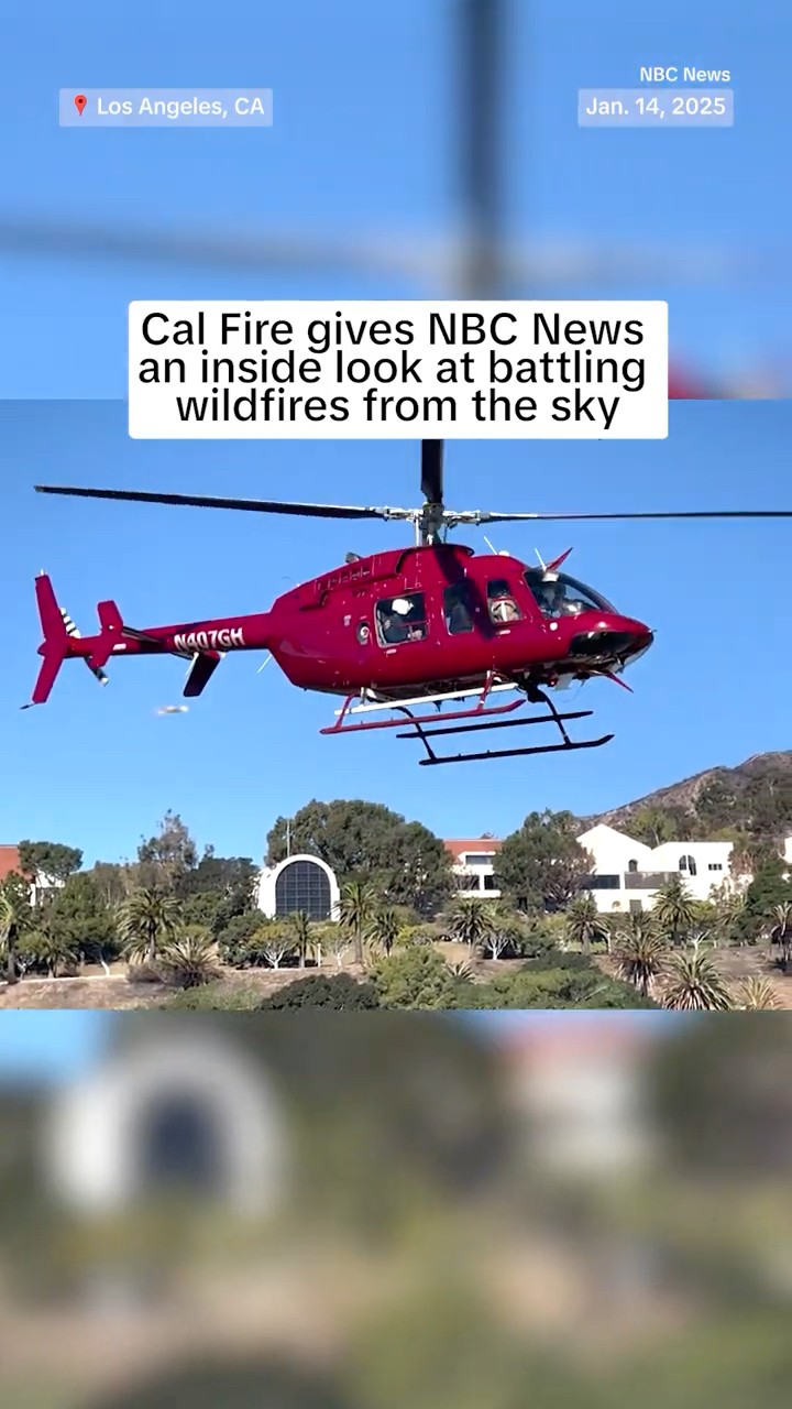 Battling wildfires from the sky