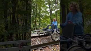 Scenic Rail Riders Unique System to Turn Around