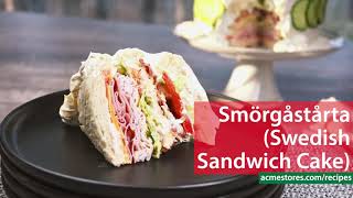 Is It Cake Sandwich Cake Smorgastarta Recipe for April Fool s Day
