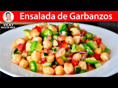 Video: Sopa De Garbanzos Y Ensalada