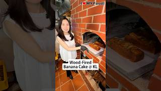 Wood-Fired Banana Cake @ KL