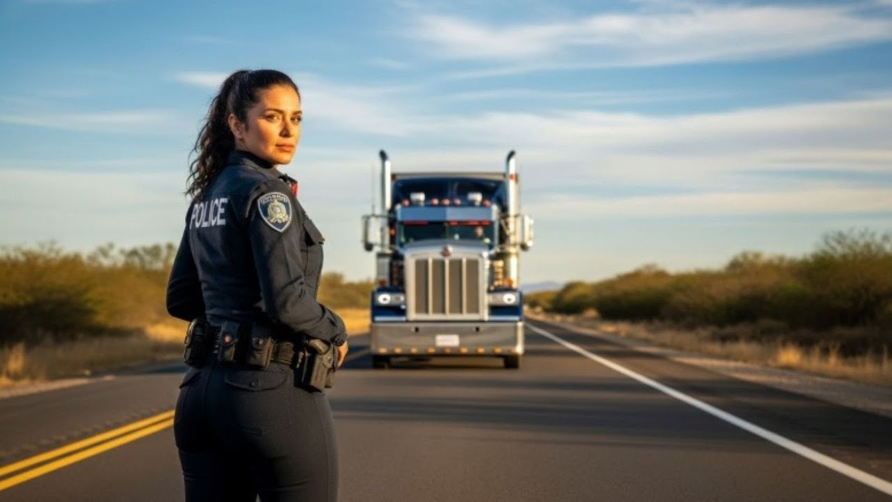 Camionero solitario se Enamora de una Policía Nacional al ser Detenido - parte 2#