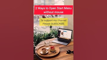 Two ways how to Open Start Menu without mouse #shorts #shortcut_key