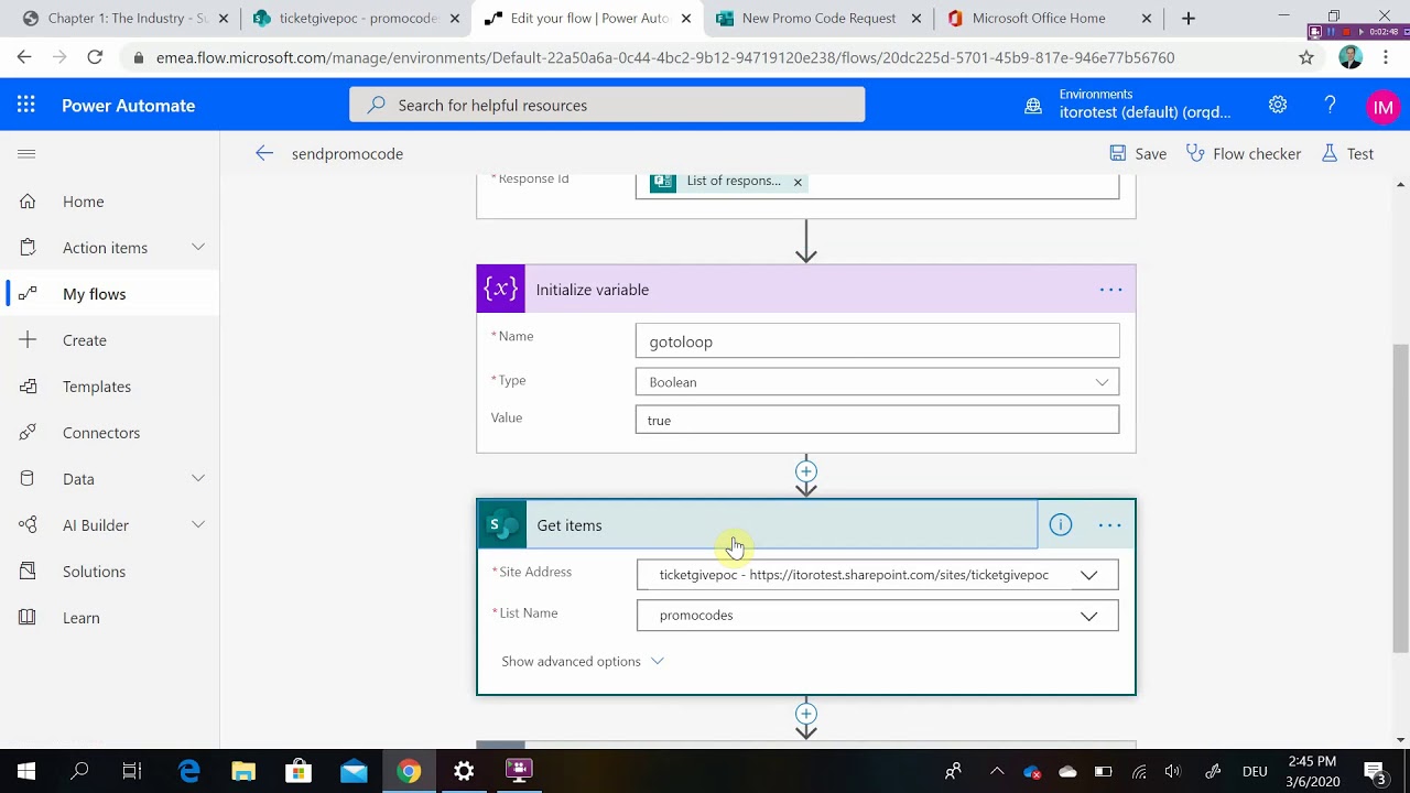 Promo codes Usecase - Power Automate - YouTube