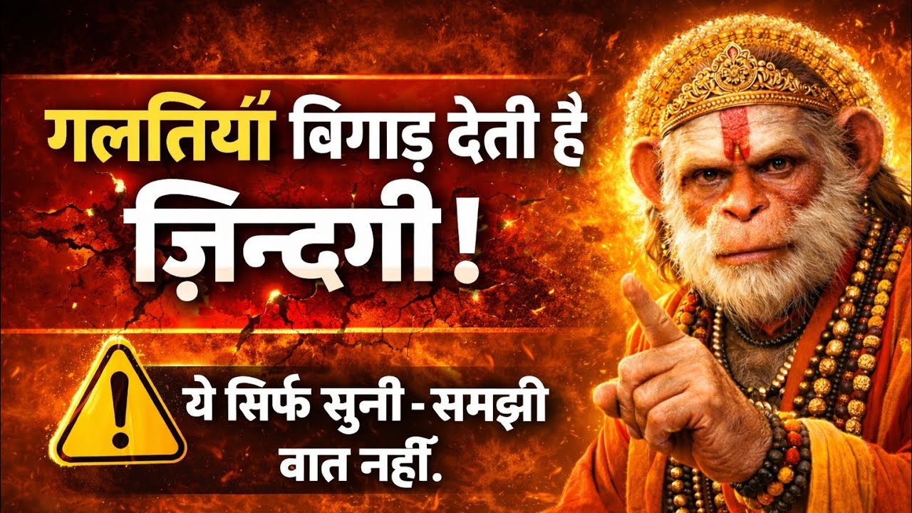 कर्म और इज्ज़त का सच्चा नियम | जो समझ गया वही सफल हुआ | बंदर बाबा प्रवचन
