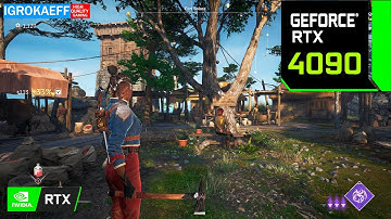 Flintlock: The Siege of Dawn – Demo on RTX 4090 (DLSS 3)  / A warrior with a divine vixen