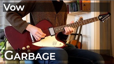 Vow (Garbage) Bass and guitar cover