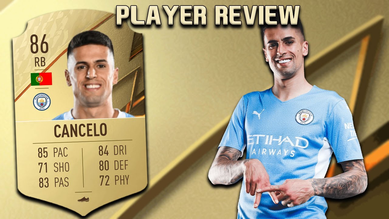 86 JOAO CANCELO PLAYER REVIEW! FIFA 22 ULTIMATE TEAM!