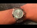 Is This Platinum Rolex Daytona Homage Worth It? Parnis (PA6048) Homage Watch Review! Ice Blue Dial🧊