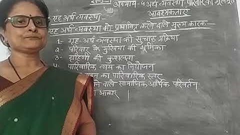 Class-9 Home Science Chapter-4 Part-1 By Saroj Srivastava