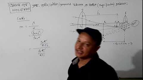 HSC physics 2nd, Chp-6, Compound Telescope \জটিল দূরবীক্ষণ যন্ত্রের সুত্রসমূহের প্রমাণ এততো সহজ !!