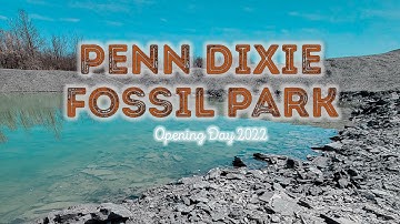Hunting for Trilobites! - Opening Day 2022 at Penn Dixie Fossil Park