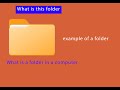 HOW TO CREATE FOLDER IN COMPUTER