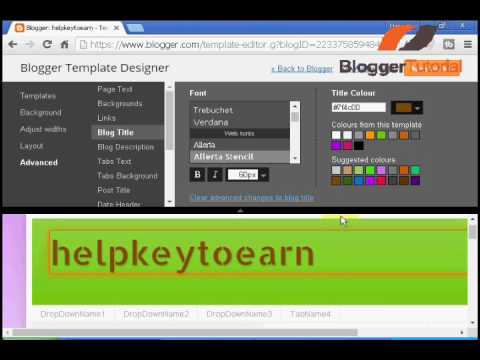 How To Customise Blogger Template Urdu Hindi Tutorial You How To Customise Blogger Template Urdu Hindi Tutorial