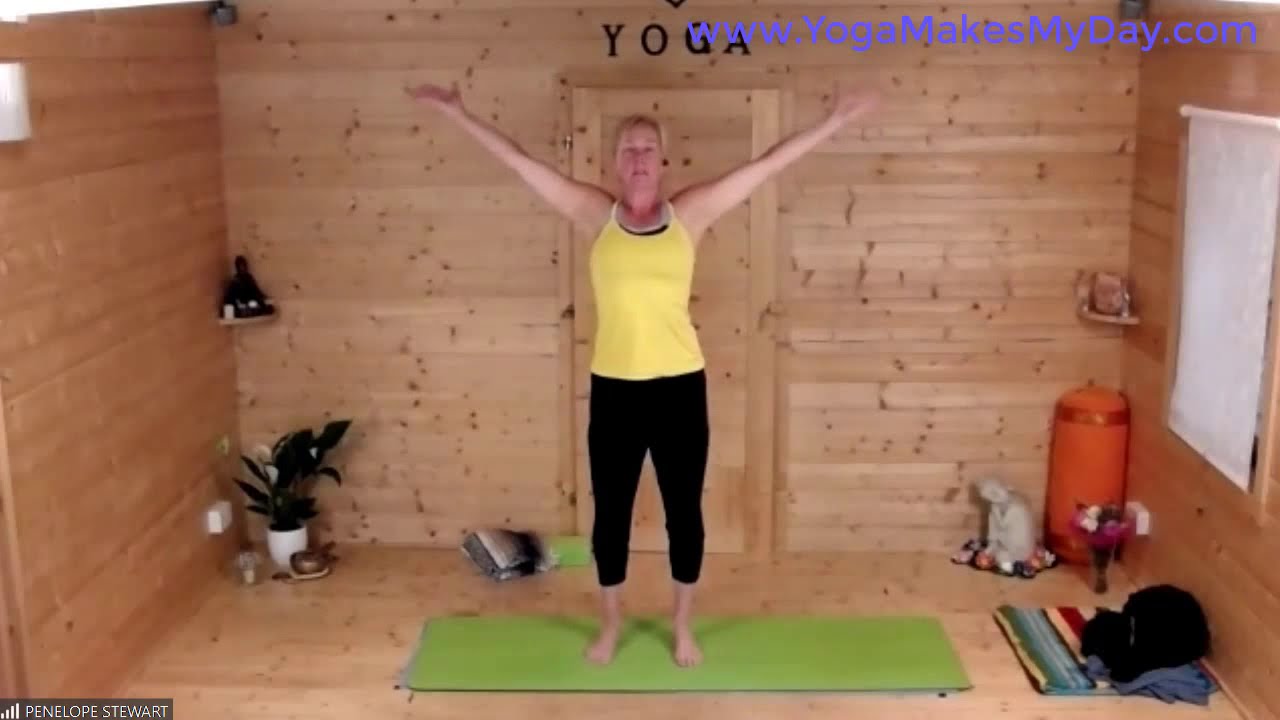Penelope Stewart May 4th Gentle Flow Yoga YouTube