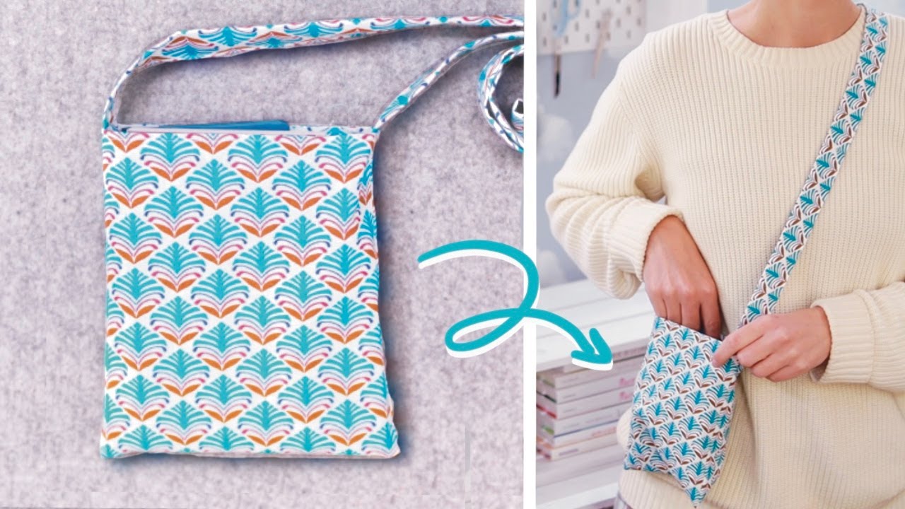 Small Handbag Tutorial Small handbag sewing tutorial for beginners Marion Blush - YouTube