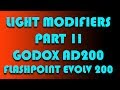 Most Common Light Modifiers for the Godox ad200 - How to - Tutorial