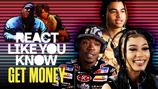 New Artists React To Biggie &amp; Lil Kim &quot;Get Money&quot; Video - Coi Leray, Skillibeng, 24KGoldn + more!