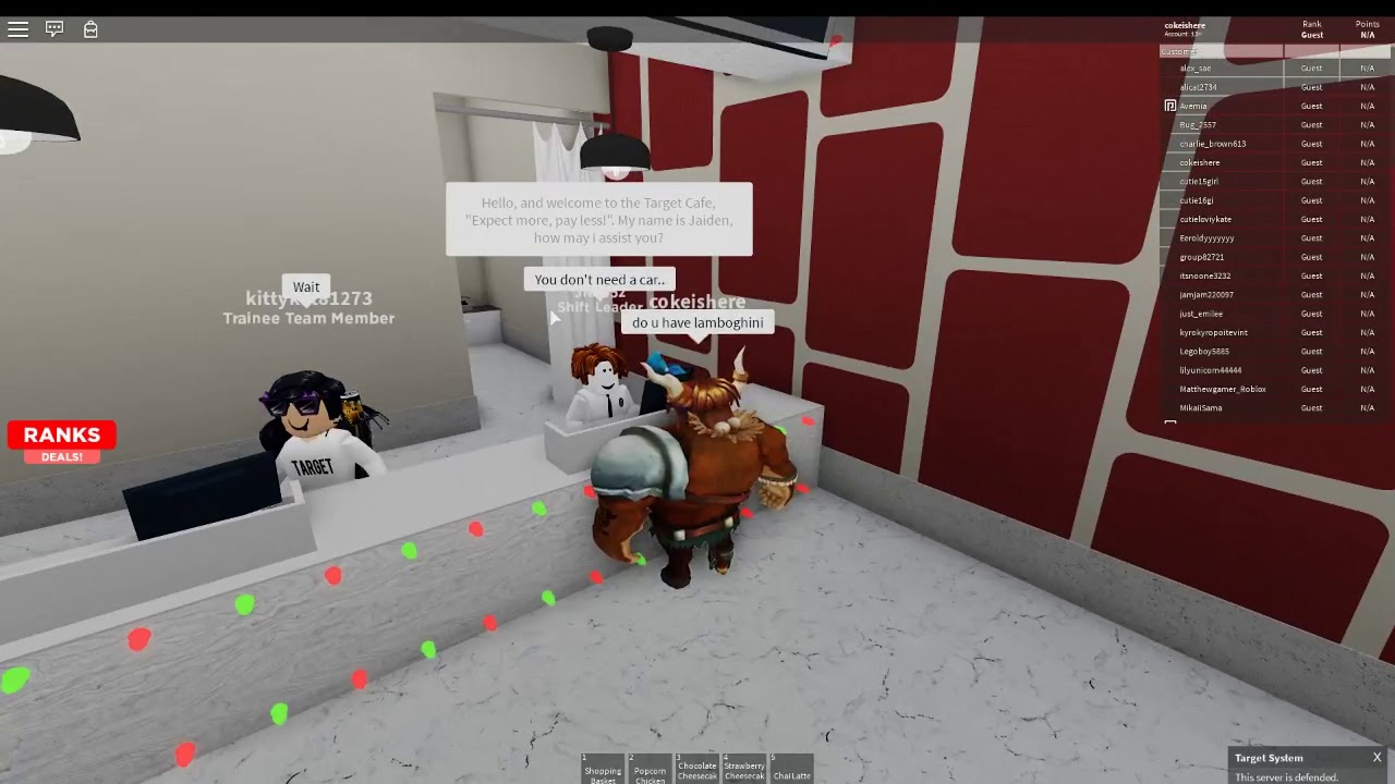 Epic Roblox Target - YouTube