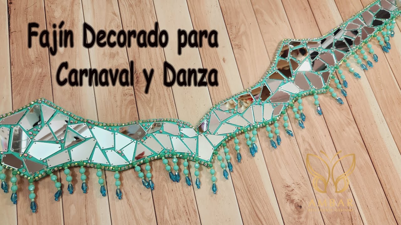 Cinturón para Danza o Carnaval /  Belt for Dance or Carnival