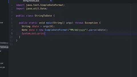 Java | Convert String to Date using SimpleDateFormat