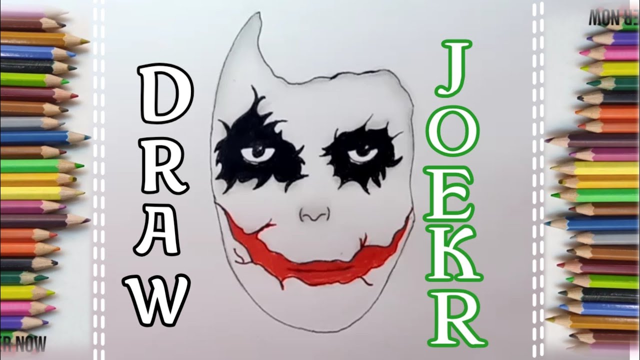 Featured image of post Joker Face Drawing Colour Because in this application you can find many step by step tutorials for drawing
