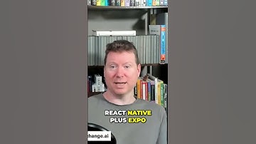 React Native: Build Cross-Platform Apps FAST with Expo! #shorts